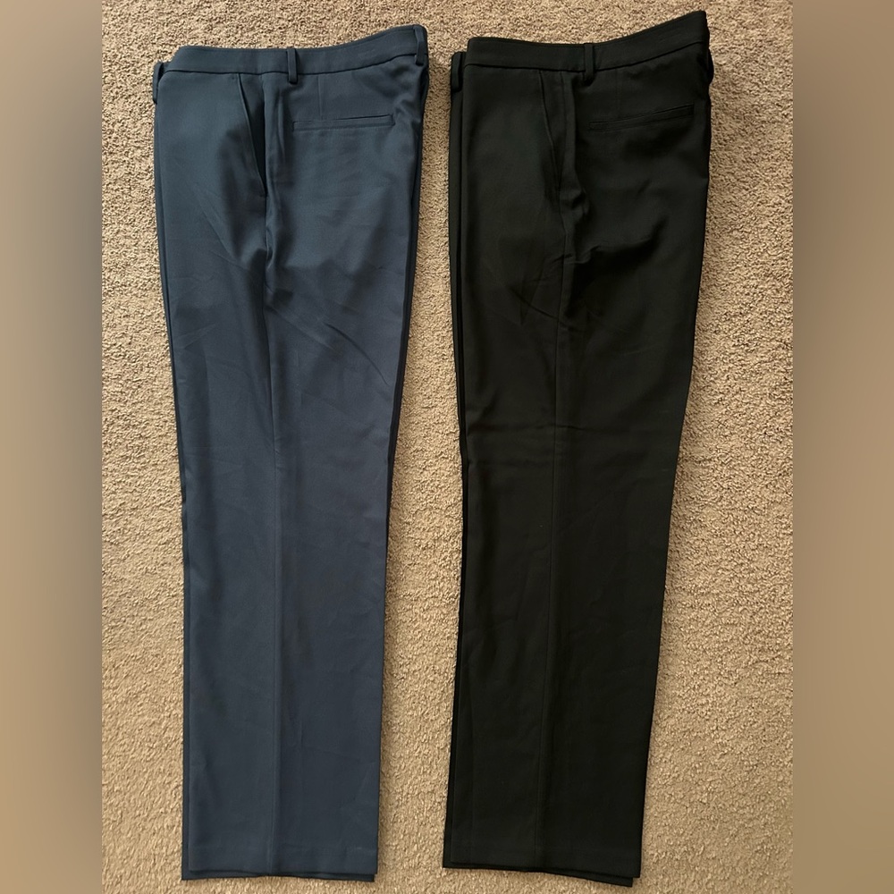 Haggar Standards Straight Fit Super Flex Waistband Dress Pants size 38 x 32